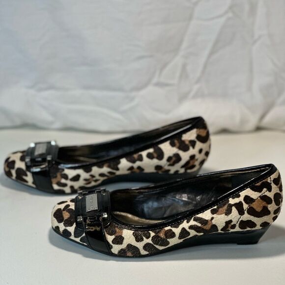 NWOT Antonio Melani Leopard Print Shoes7.5 - Picture 3 of 8